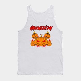 Pumpkin Halloween Tank Top